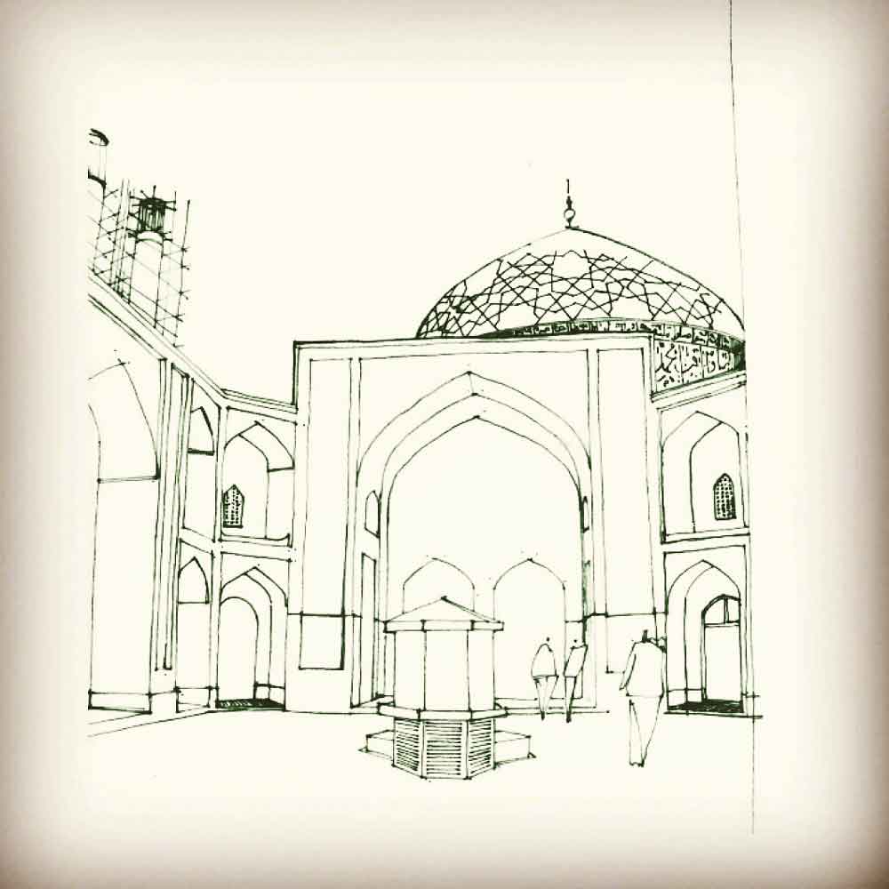 مطالعه مستندسازی بقعه امامزاده جعفر یزد